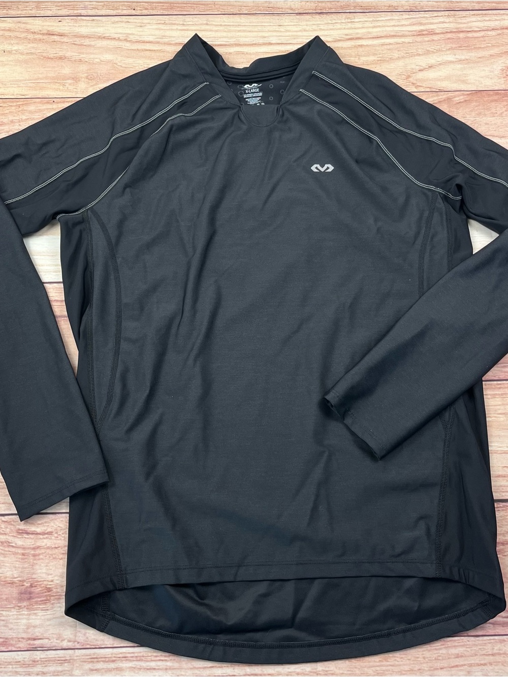 NWOT MCDAVID Recovery Max Black Compression Long Sleeve Top Size XL